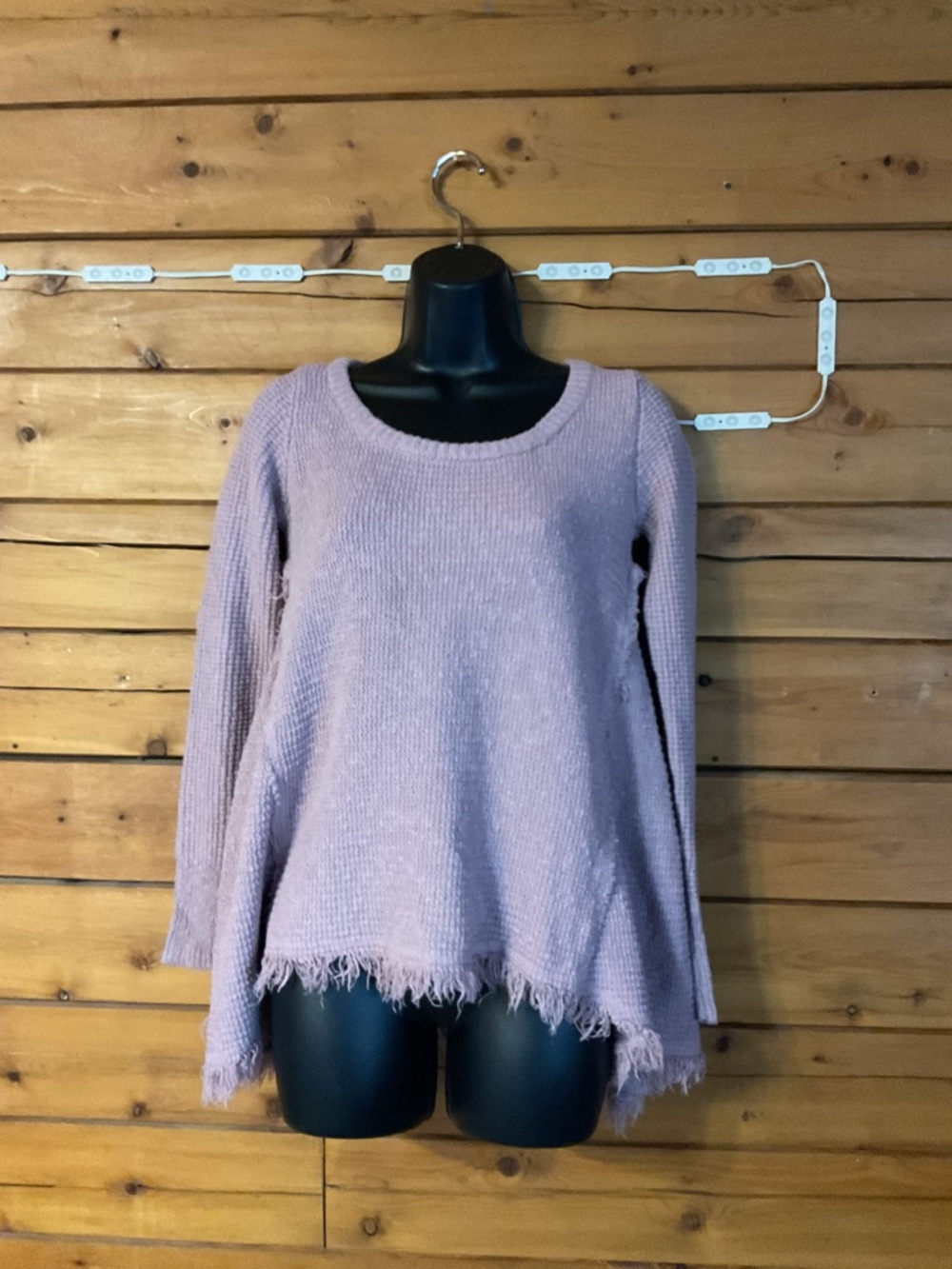 ruby moon soft lavender knit pullover - Picture 2 of 9